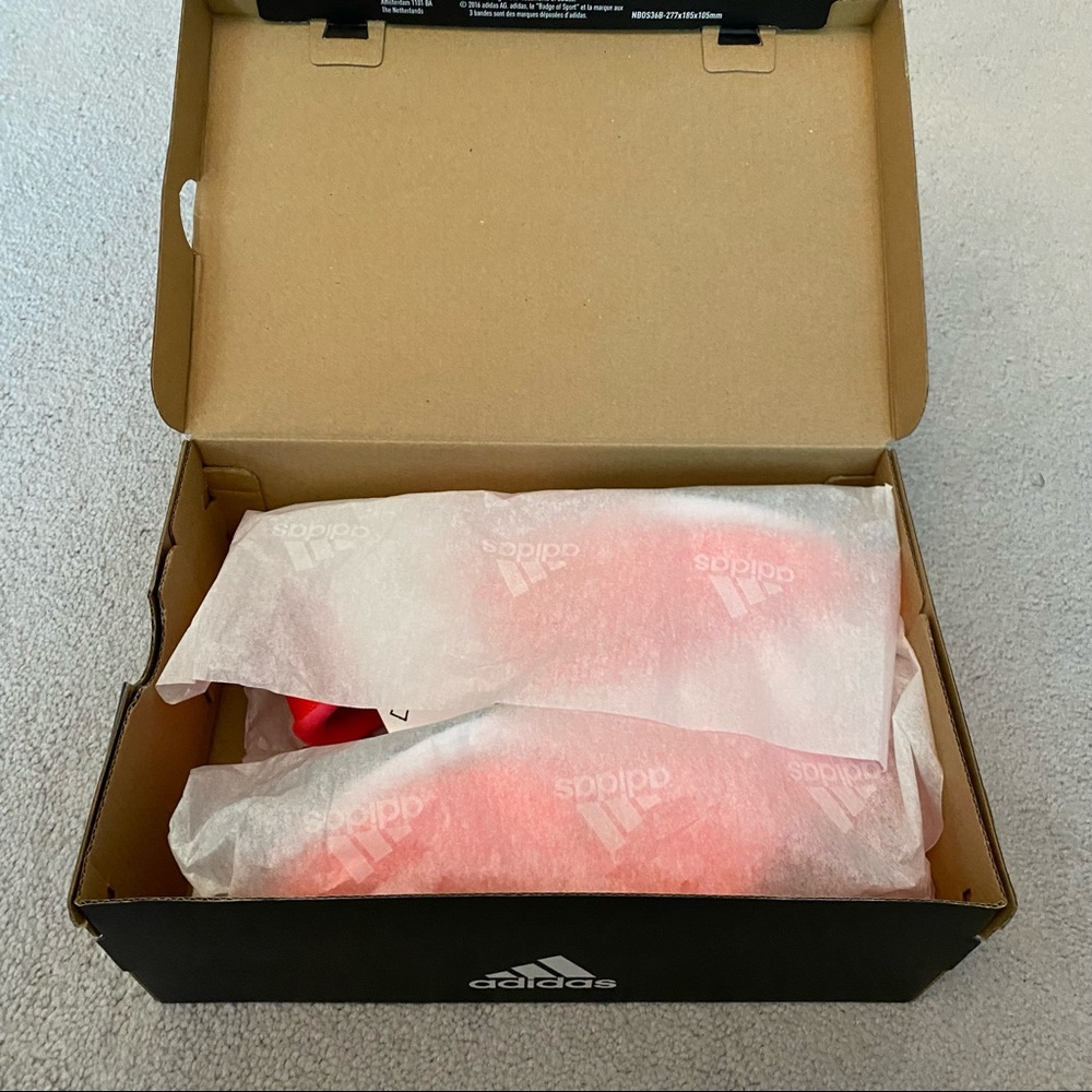 Adidas adios 5 Hot Coral Pink Reflective Sneakers - Picture 15 of 16